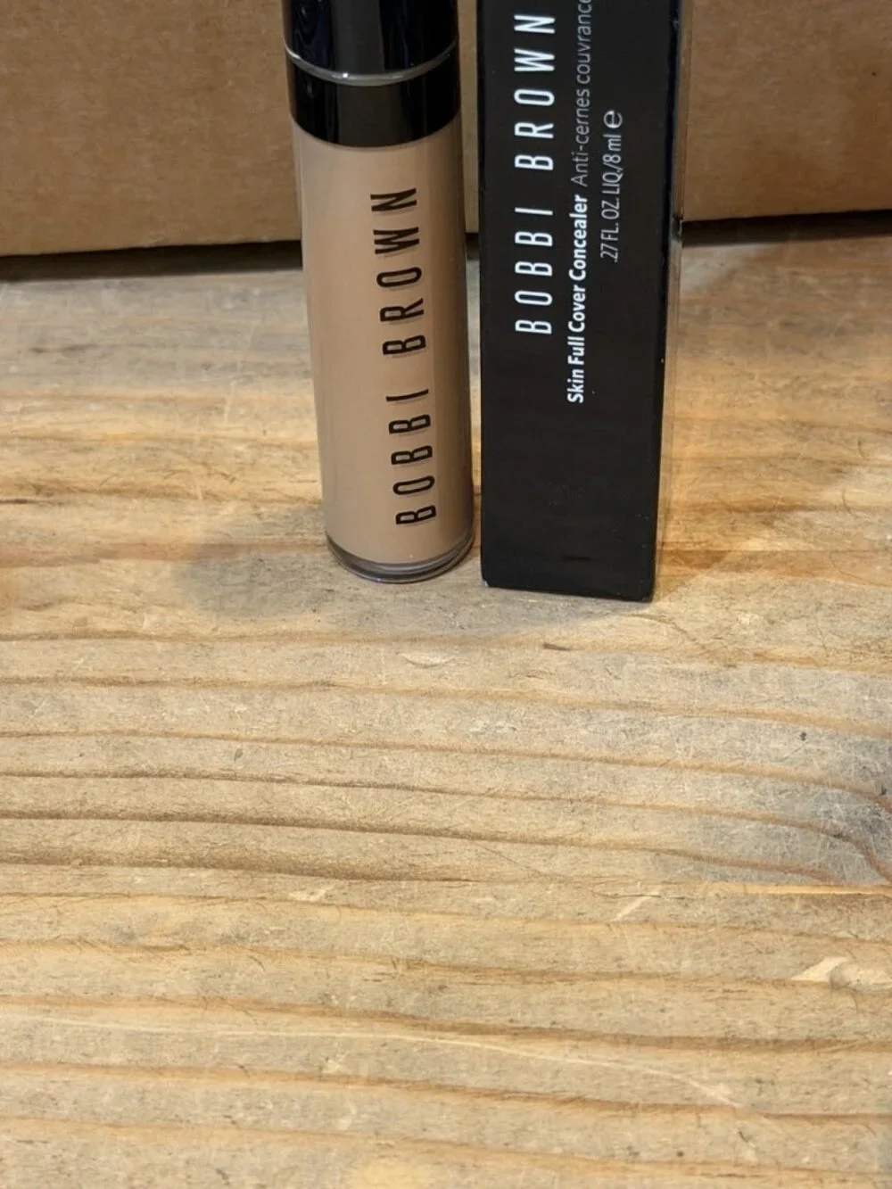 Bobbi Brown Skin Full Cover Concealer HONEY .27 oz Full Size New W/ Box